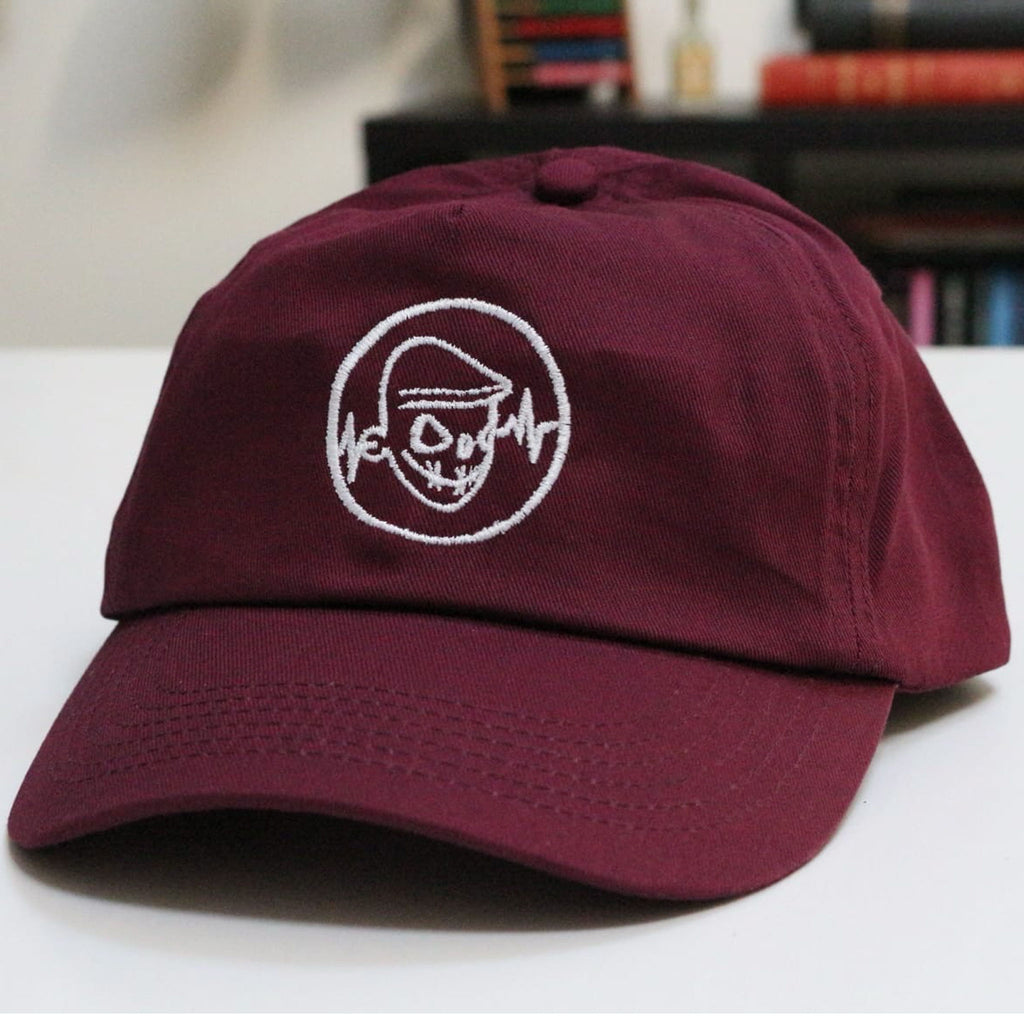 Audiotist Burgundy 5 Panel Cap