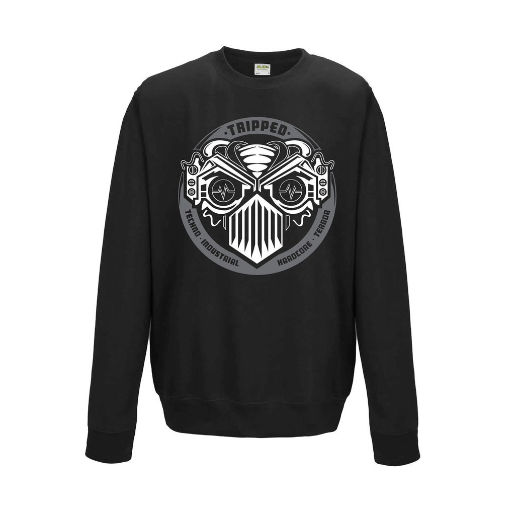 Tripped Logo Crewneck